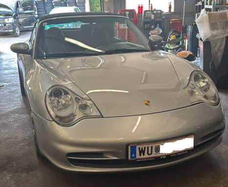 Riparazione cilindri capote con perdite per Porsche Cabrio 996/997 – primo piano sostituzione guarnizioni