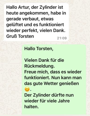 Reparatie van lekkende cabriokapcilinders voor Porsche 996/997 – close-up van afdichtingsvervanging